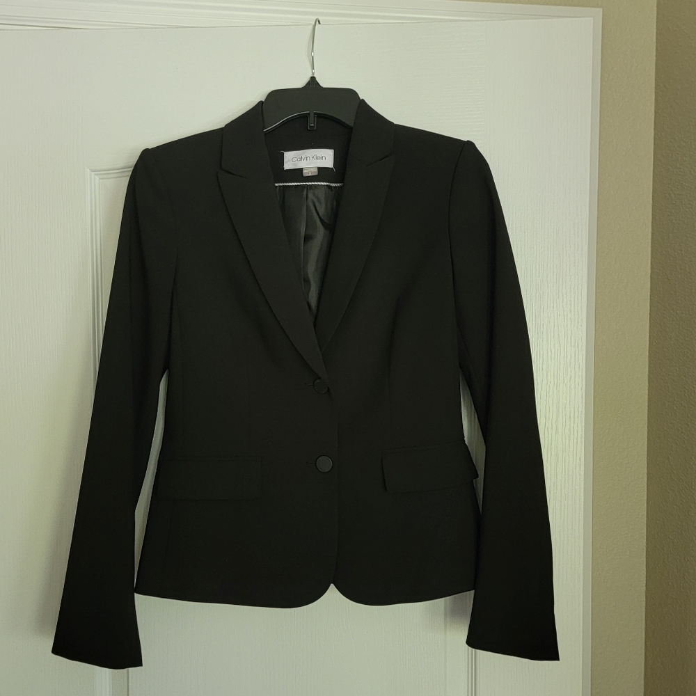 Black Calvin Klein blazer (4)